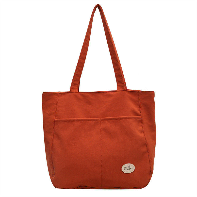 Borse per bambini stampate con logo personalizzato riutilizzabile per tela Borsa scolastica da shopping a colori completi di cotone