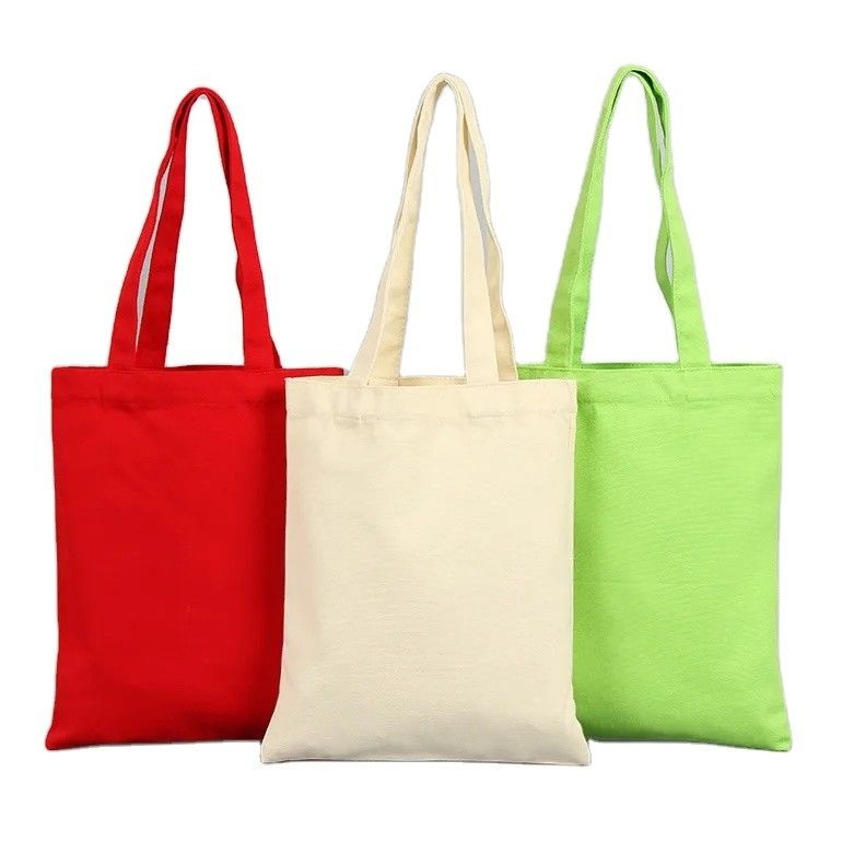 Colore personalizzato Riutilizzabile Disegnatore Stoffa tela Cotone Acquisti Borsa Tote Eco Friendly