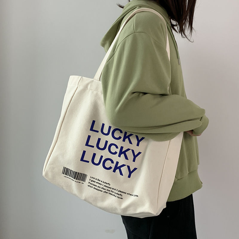 Acceptabile OEM/ODM Logo stampato su misura Reutilizzabile Acquisto Borsa Tote di cotone tela