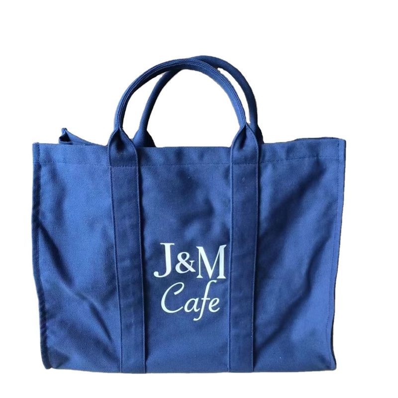 Borsa a tela con logo personalizzato di grande capacità con una sola spalla per lo shopping di medie dimensioni