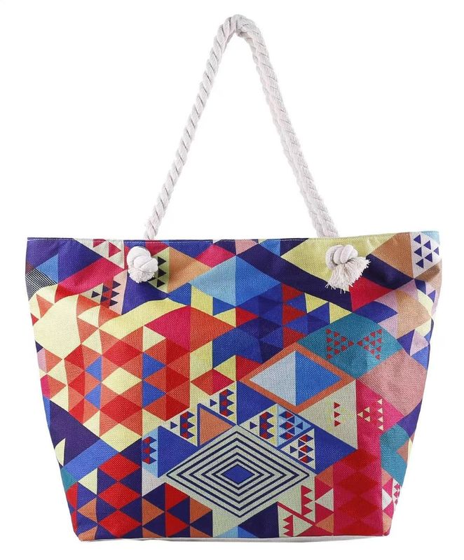 Canvas Large Plain Reusable Shopping Tote Bag Bag Beach Bag con il nuovo stile alla moda