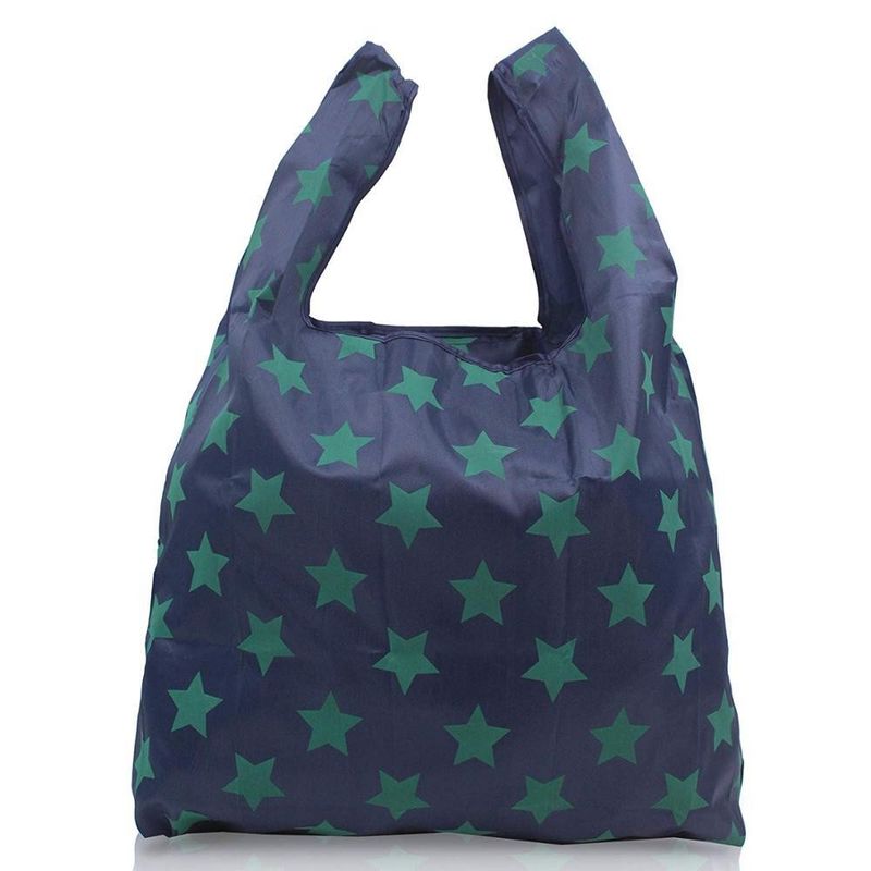REPT Poliestere eco-compatibile riutilizzabile Shopping Tote pieghevole Makeup Packaging sacchetti di nylon