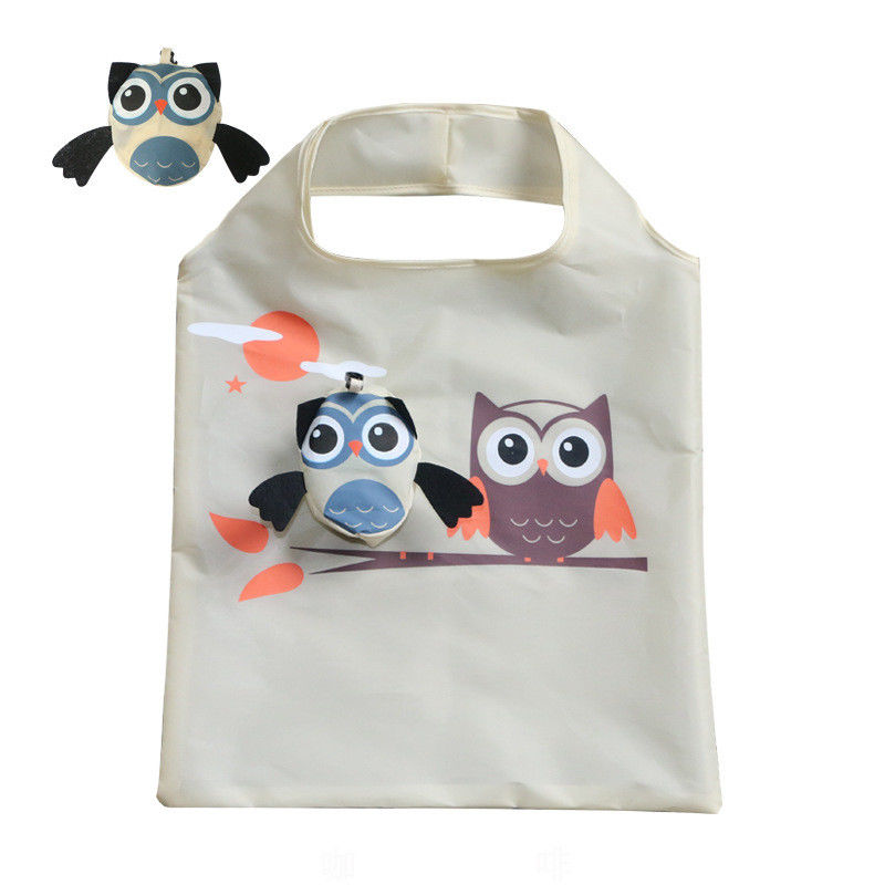 Cute Animal RPET Borse per lo shopping Per le escursioni Lettera di viaggio Stampa Borsa di cotone